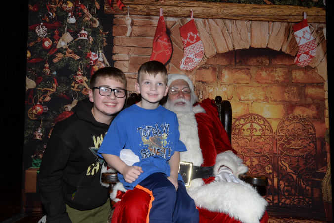 Photos with Santa